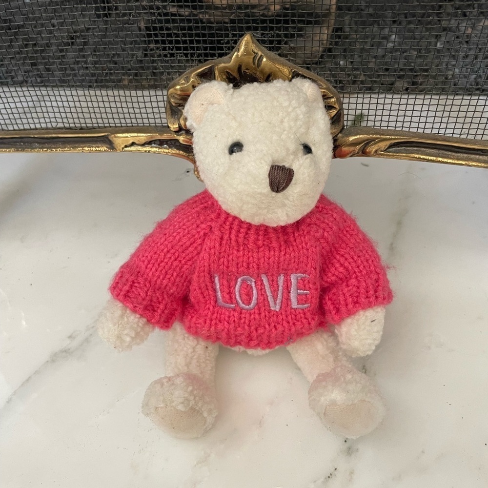 Vtg GUND sweetie pie polar bear